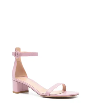 Gianvito Rossi バックルストラップサンダル - ピンク - サムネイル2