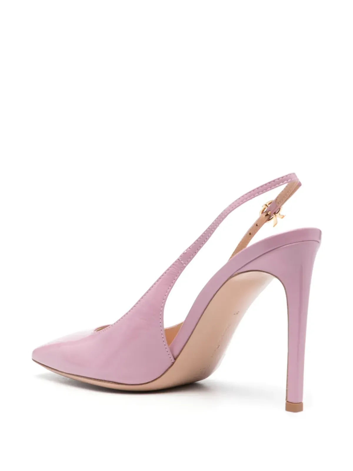 Gianvito Rossi 85mm Nuit スリングバックパンプス - ピンク - 画像3
