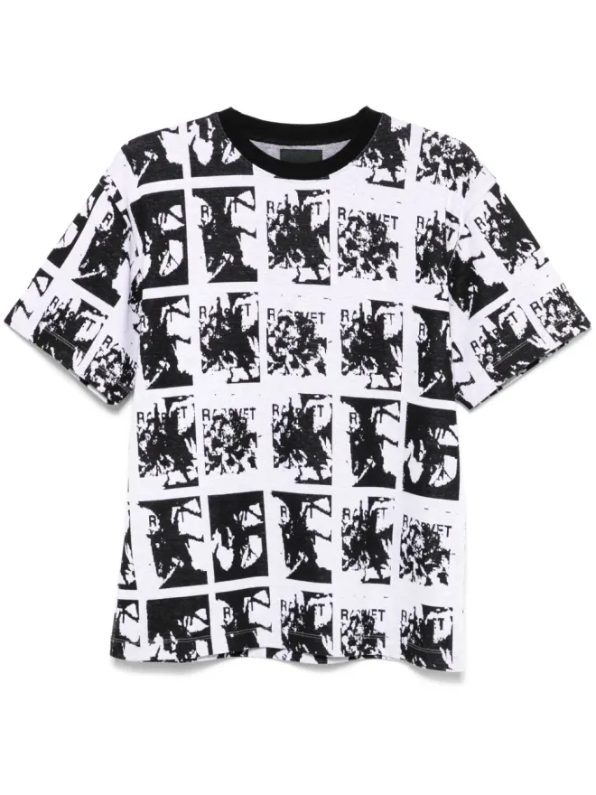 RASSVET RASSVET パターンジャカードTシャツの商品画像
