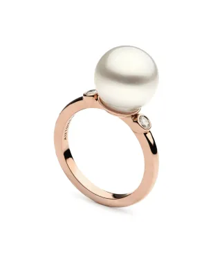AUTORE MODA 9kt rose gold Allegra South Sea Pearl ring - Pink - サムネイル1