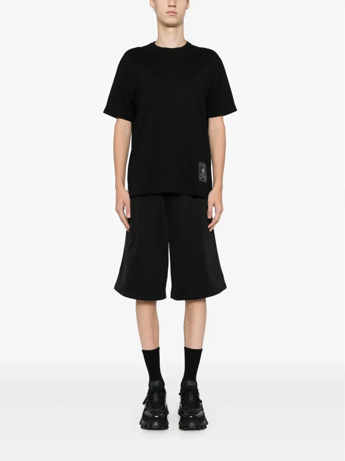 Mastermind Japan マイクロスカル ボックス型 Tシャツ - 画像2