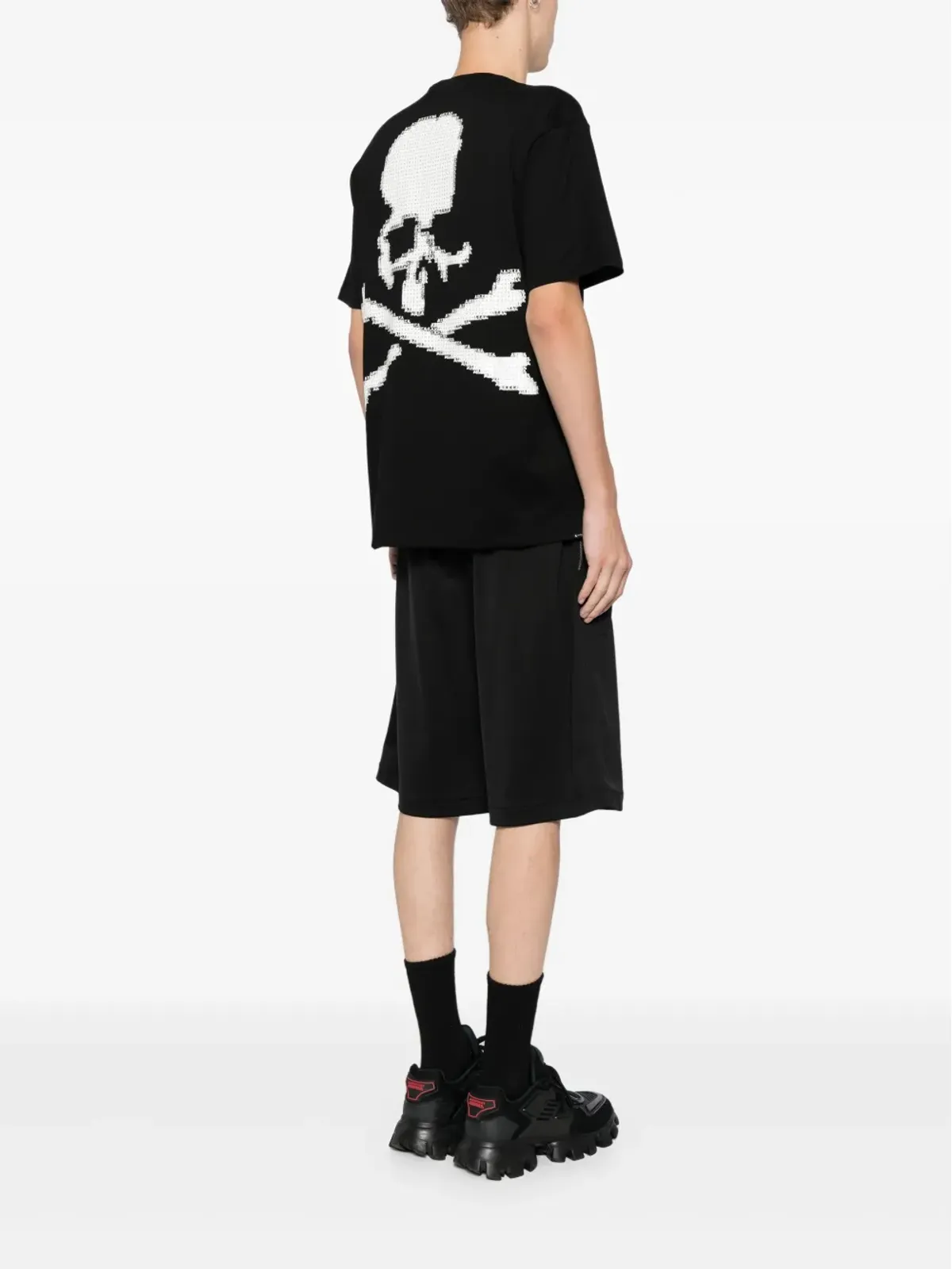 Mastermind Japan マイクロスカル ボックス型 Tシャツ - 画像4