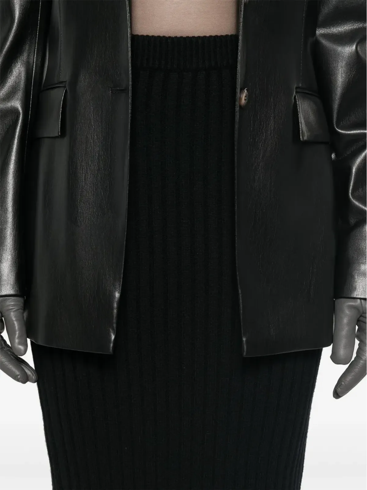 Max Mara Seta ミディスカート - ブラック - 画像5
