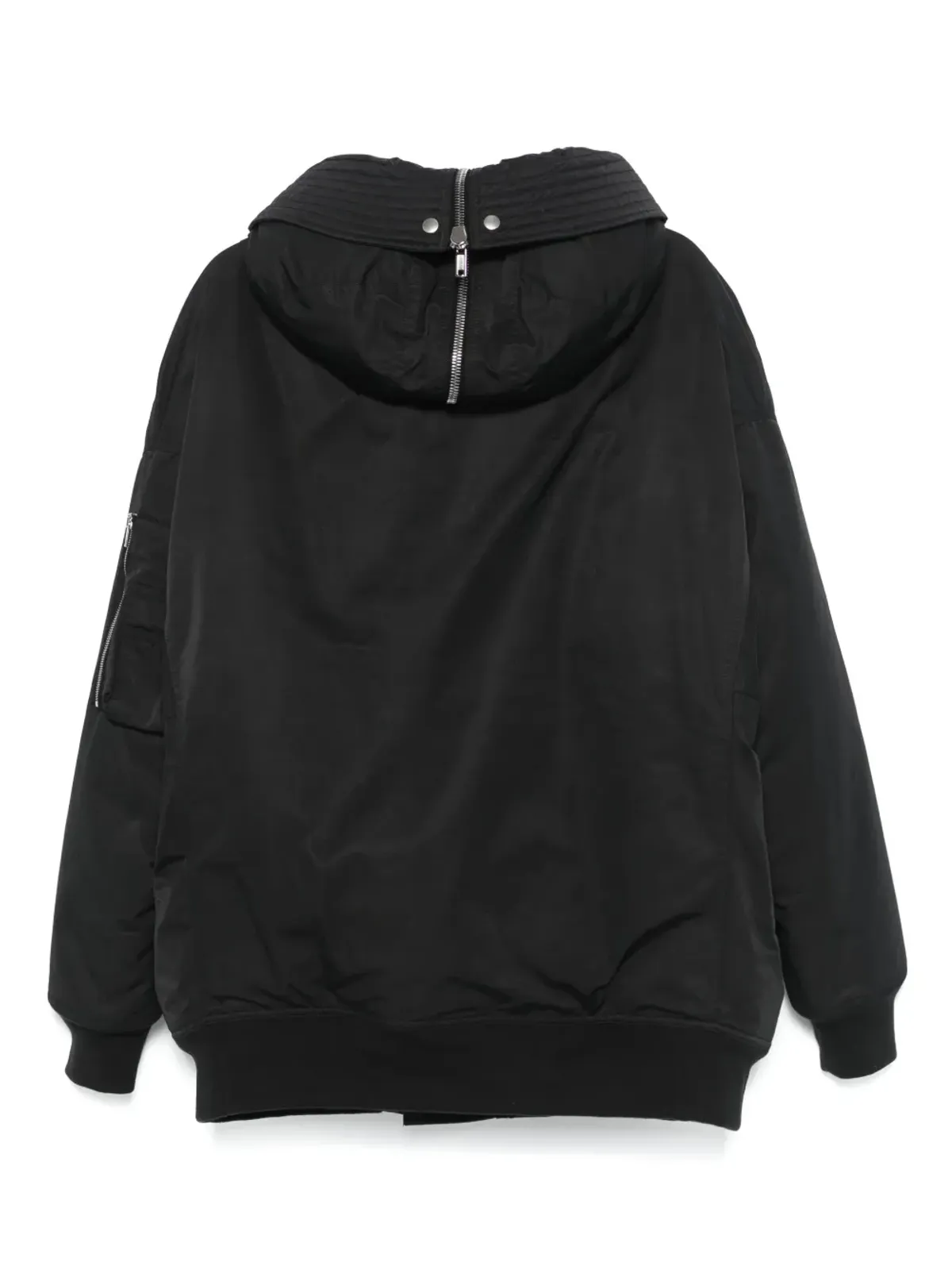 Rick Owens DRKSHDW フード付きボンバージャケット - 画像2