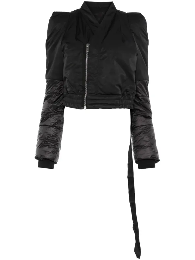 Rick Owens DRKSHDW Rick Owens DRKSHDW Metroボンバージャケット - ブラックの商品画像