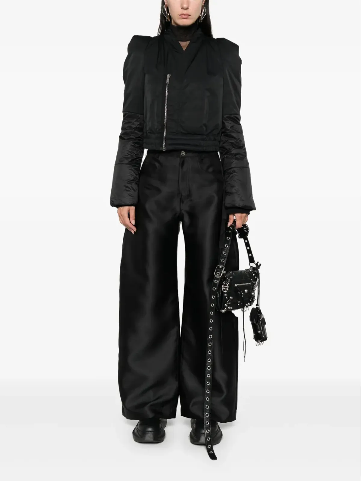 Rick Owens DRKSHDW Metroボンバージャケット - ブラック - 画像2