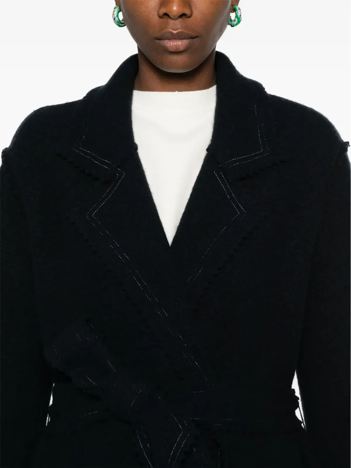 Max Mara ジェネ コート ブルー - 画像5