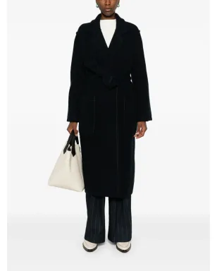 Max Mara ジェネ コート ブルー - サムネイル2