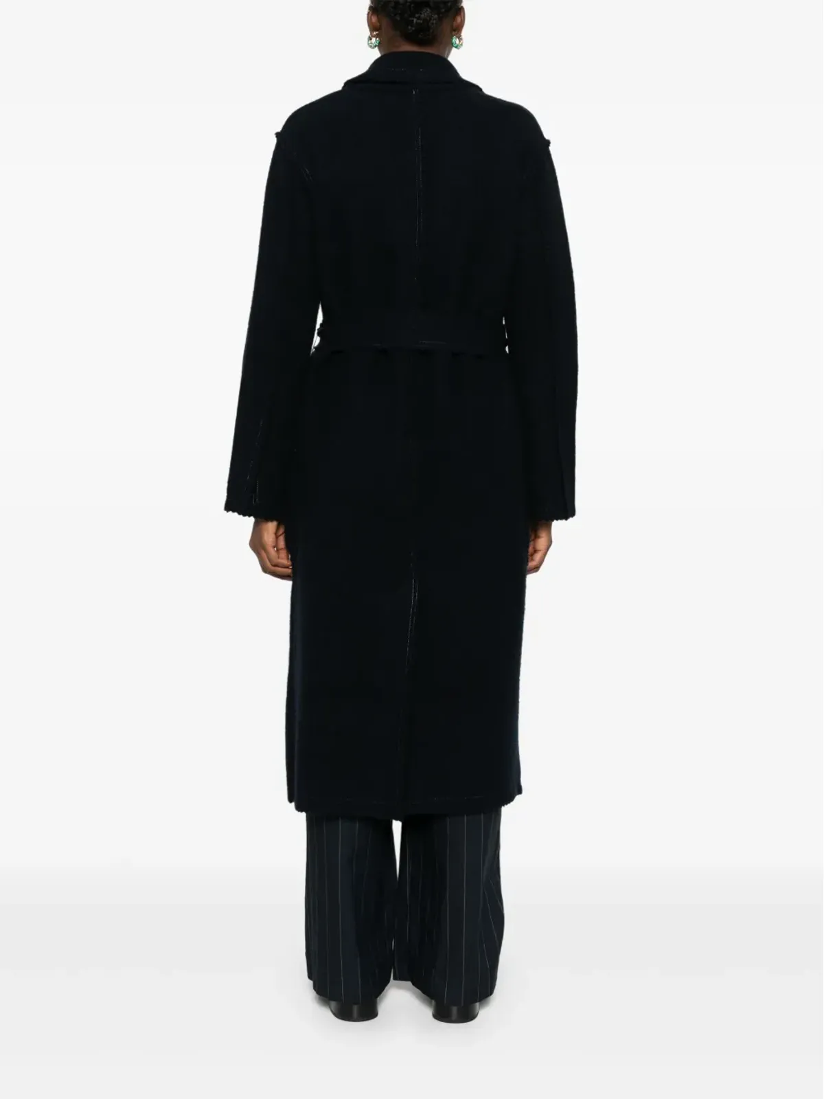 Max Mara ジェネ コート ブルー - 画像4