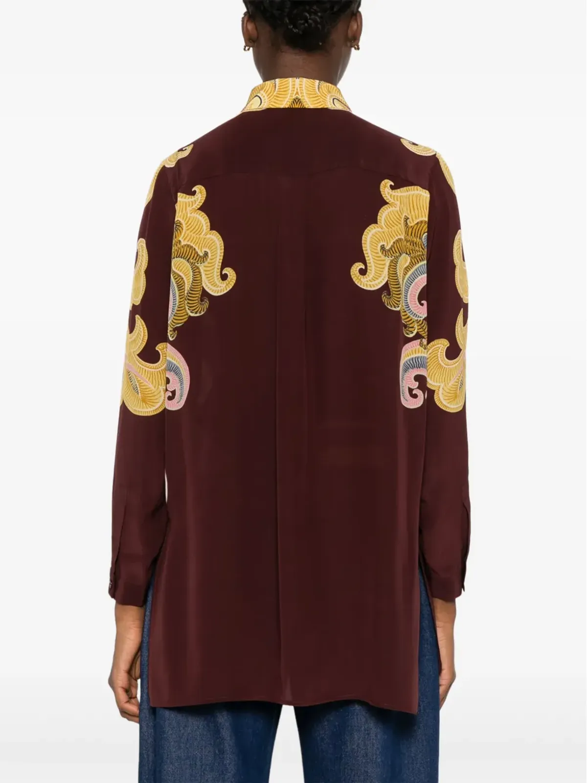 ETRO ペイズリープリントシャツ レッド - 画像4