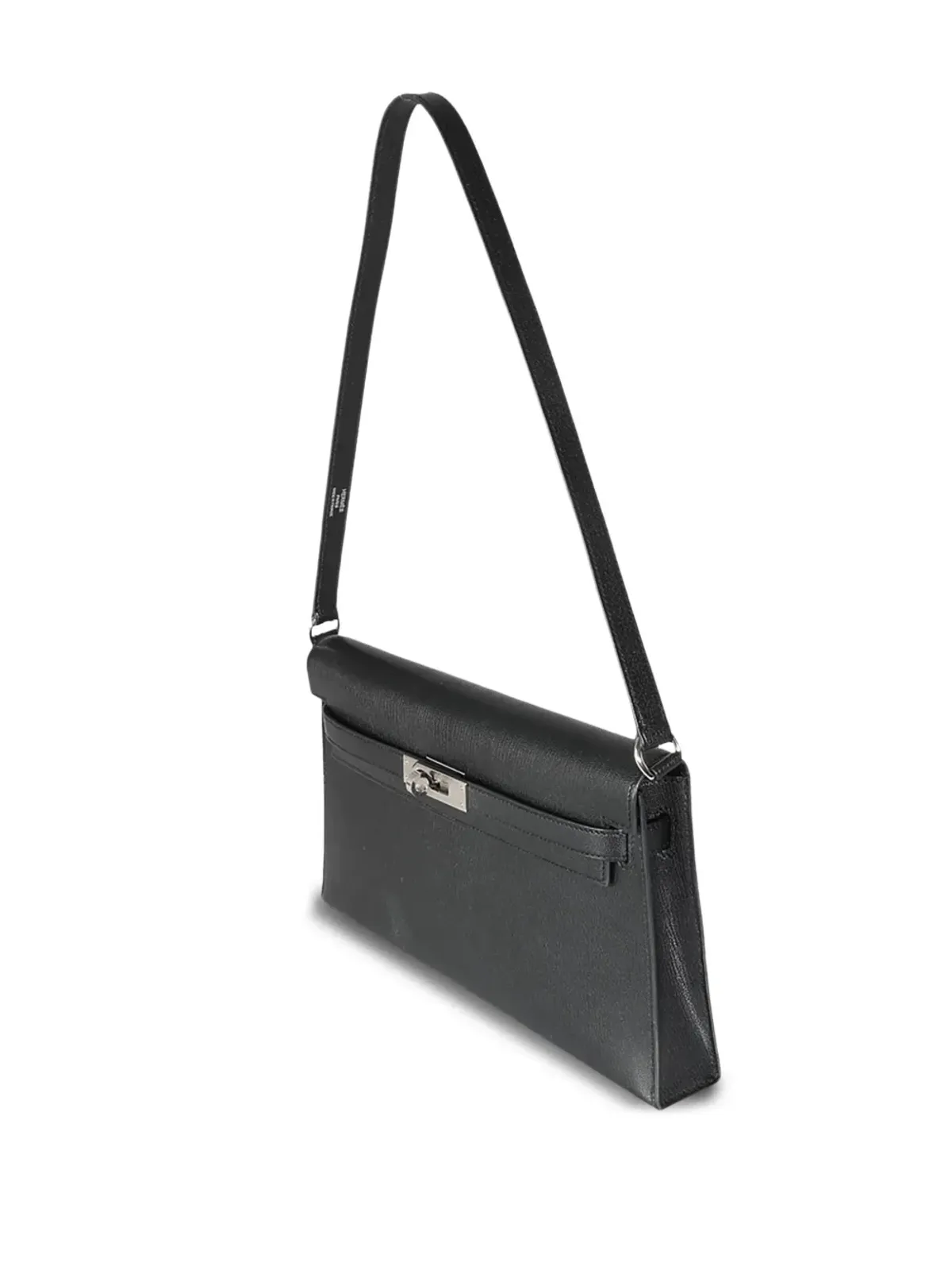 Hermès ビンテージ Kelly Elan ショルダーバッグ ブラック - 画像3