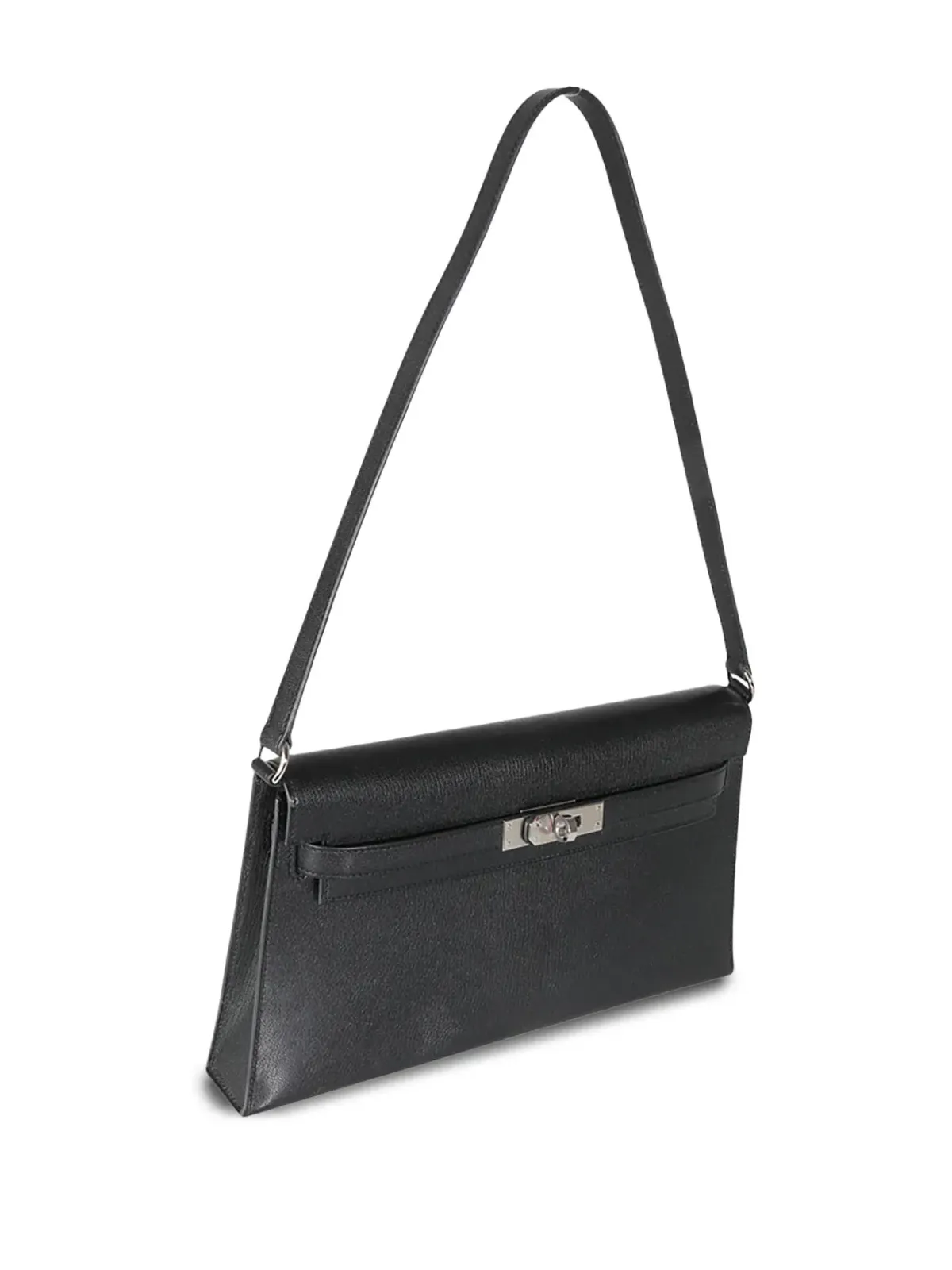 Hermès ビンテージ Kelly Elan ショルダーバッグ ブラック - 画像4