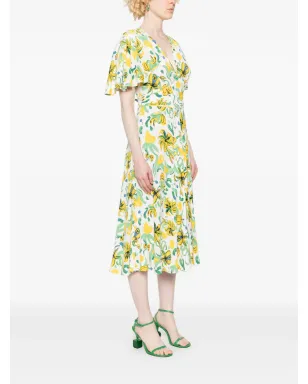 DVF Diane von Furstenberg ヴィベケ ミディドレス - サムネイル3