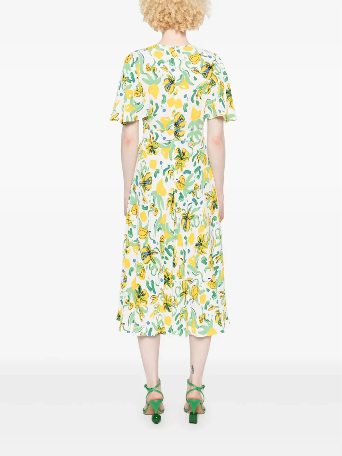 DVF Diane von Furstenberg ヴィベケ ミディドレス - 画像4