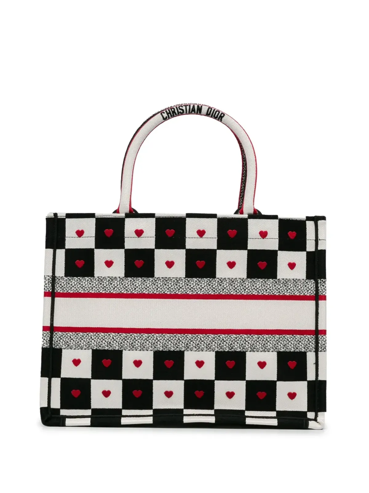 ビンテージ Christian Dior ブックトートバッグ - 画像2