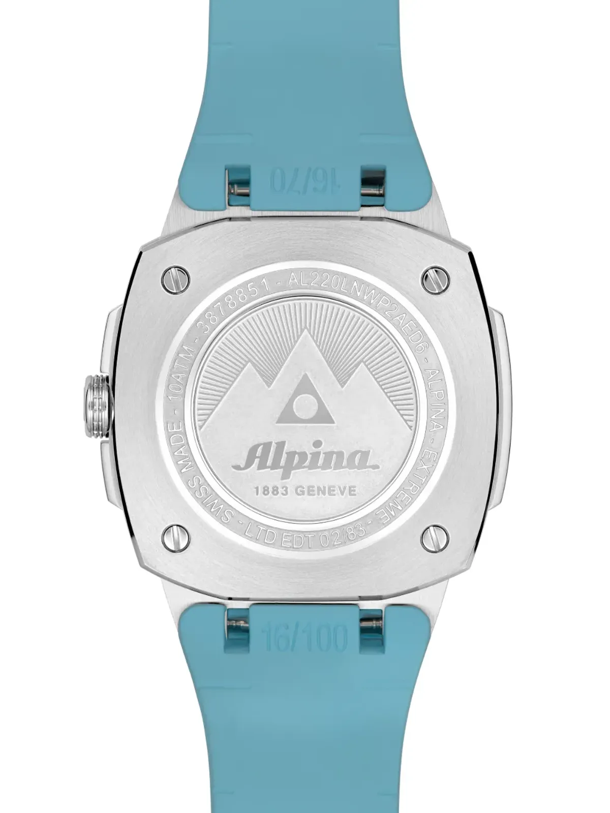 Alpina アルピナー エクストリーム クォーツ ブルー - 画像4