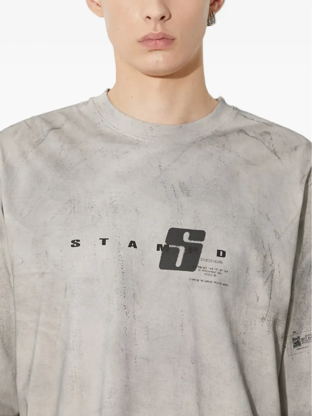 Stampd ロングスリーブ グラフィックプリントTシャツ - グレー - 画像4