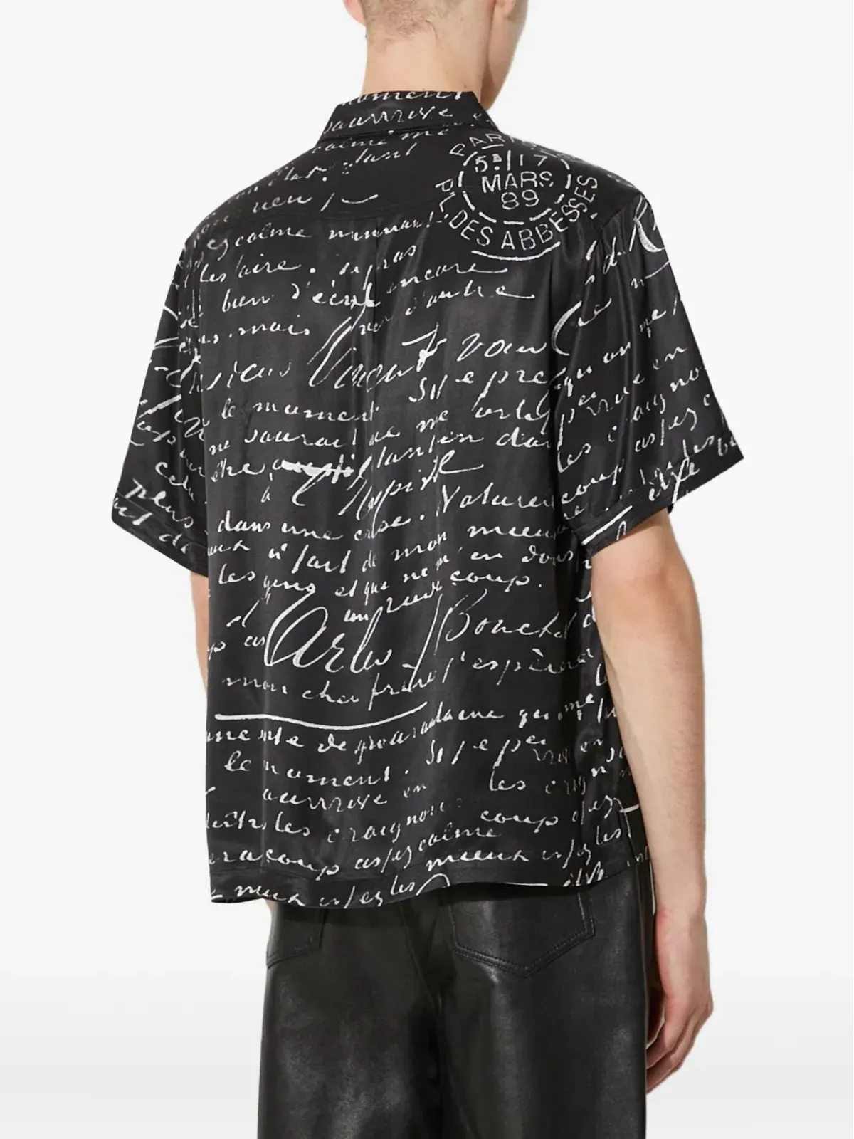 Stampd スクリプトプリント半袖シャツ - 画像3