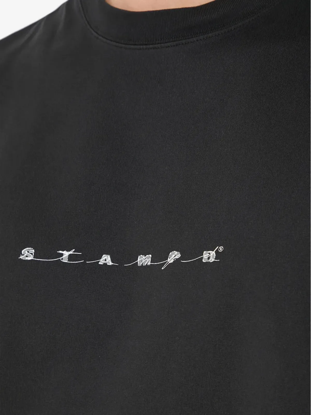 Stampd ロゴプリントTシャツ（ブラック） - 画像4