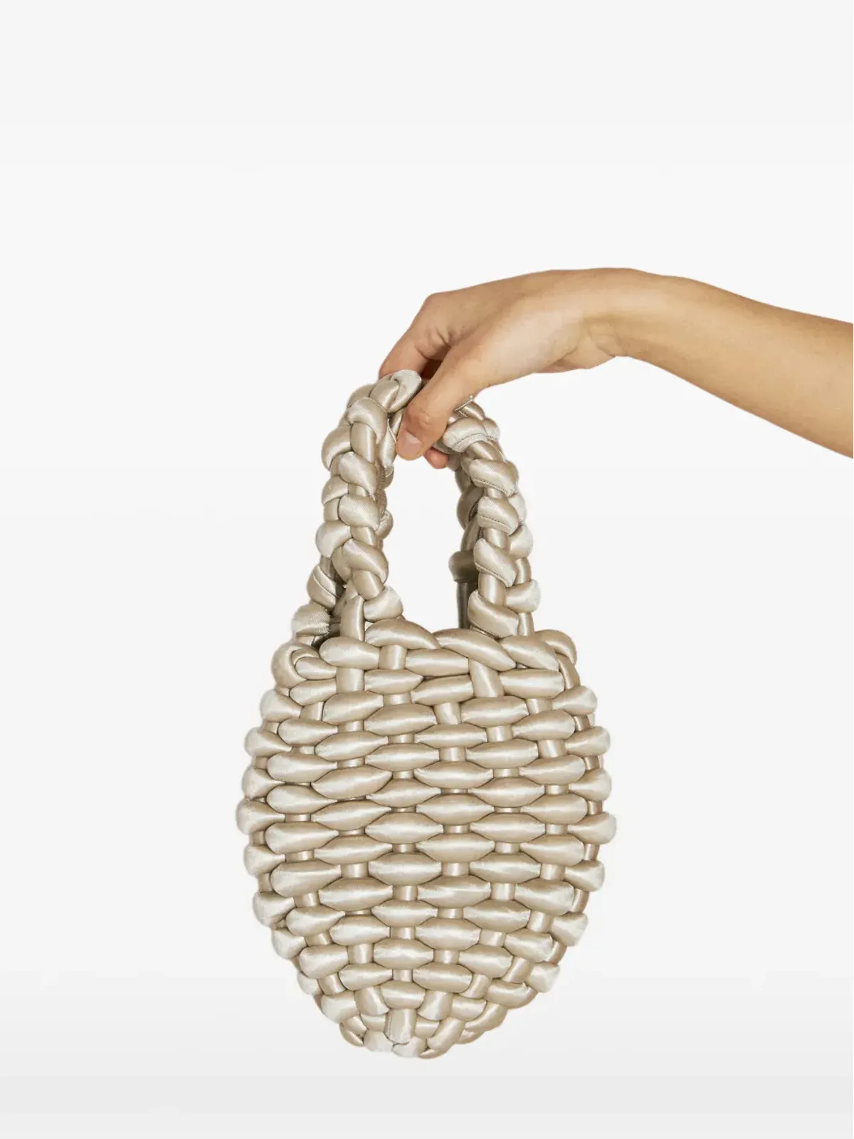 Isa Boulder ボレットノットデザイン トートバッグ - Neutrals - 画像1