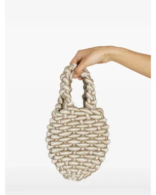 Isa Boulder ボレットノットデザイン トートバッグ - Neutrals - サムネイル1