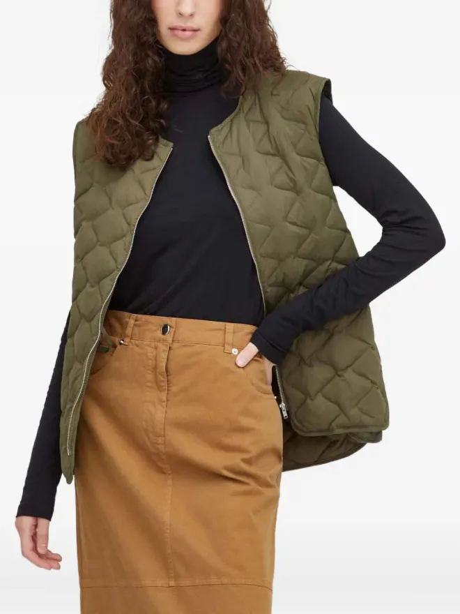 HERSKIND HERSKIND キルテッド ジップファスナー付きジレの商品画像