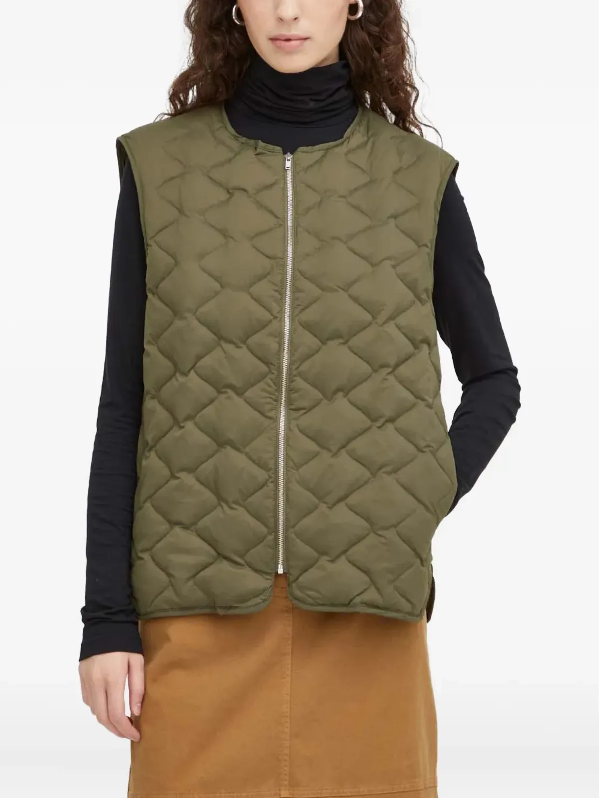 HERSKIND キルテッド ジップファスナー付きジレ - 画像3