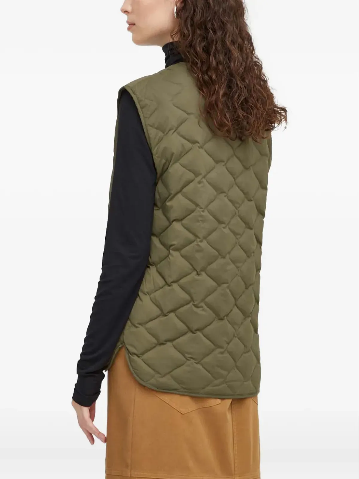 HERSKIND キルテッド ジップファスナー付きジレ - 画像4