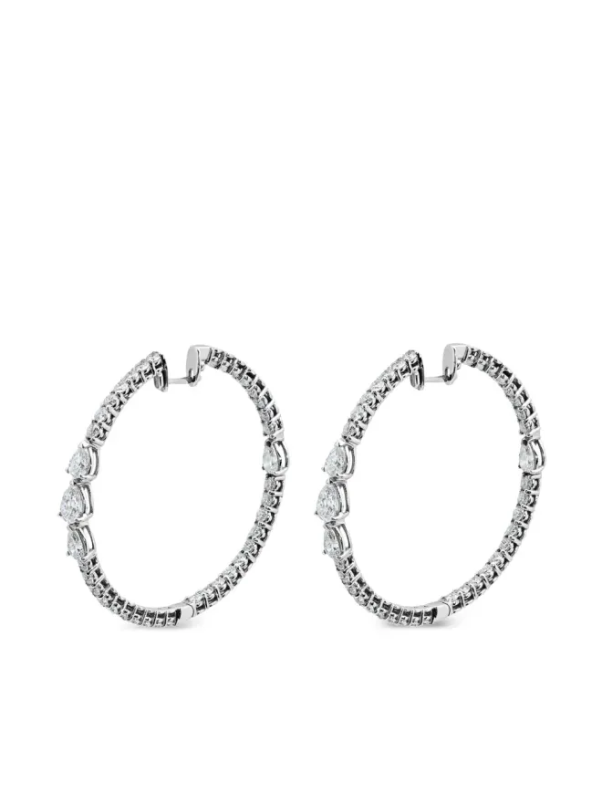 Jewels Aficionado Jewels Aficionado 18ktホワイトゴールド ダイヤモンド イヤリングの商品画像