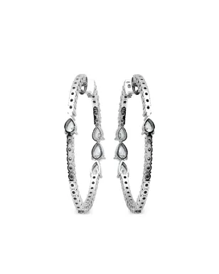 Jewels Aficionado 18ktホワイトゴールド ダイヤモンド イヤリング - サムネイル2