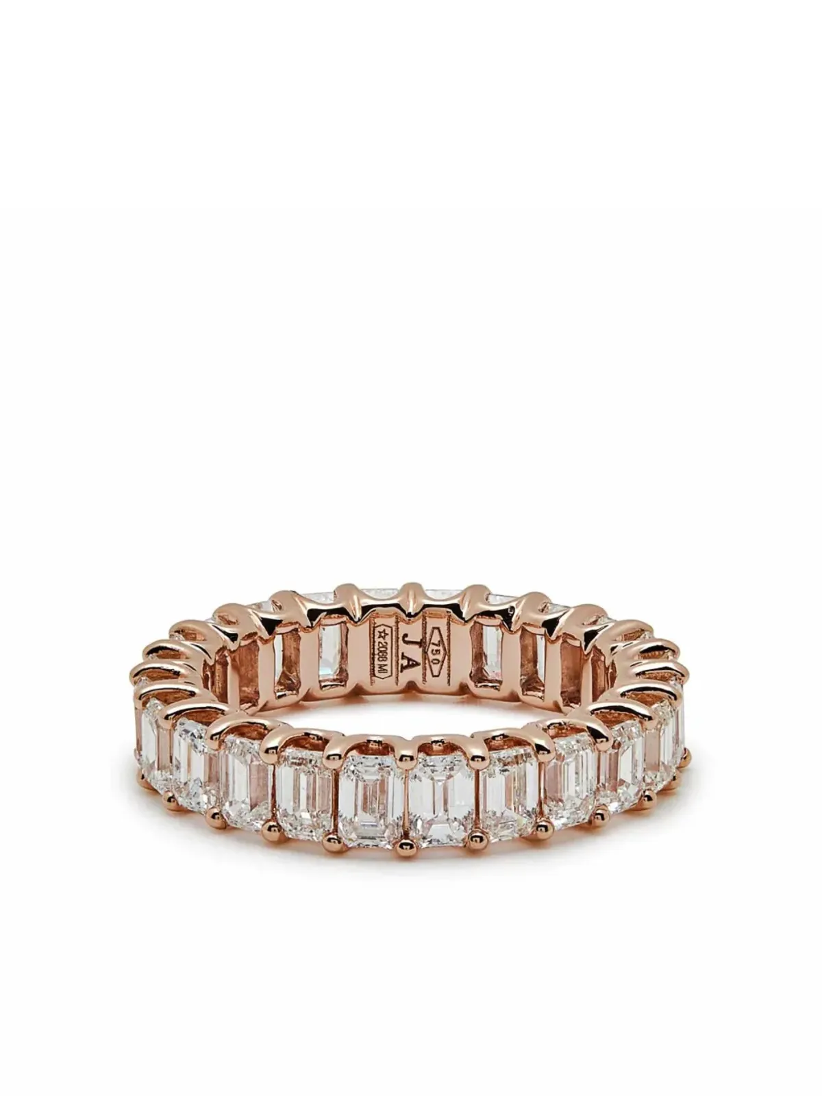 Jewels Aficionado 18kt ローズゴールド ダイヤモンド エタニティリング - 画像1