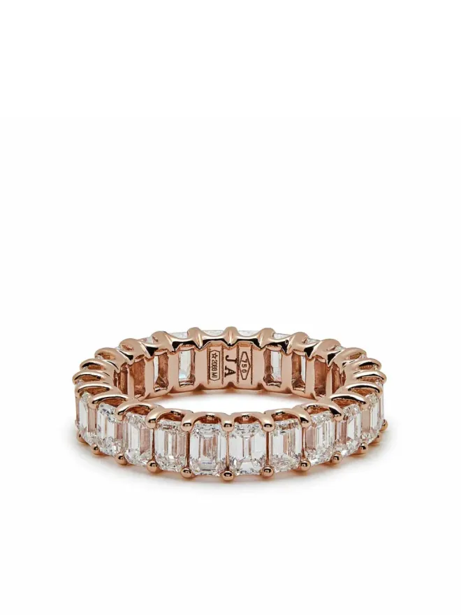 Jewels Aficionado Jewels Aficionado 18kt ローズゴールド ダイヤモンド エタニティリングの商品画像
