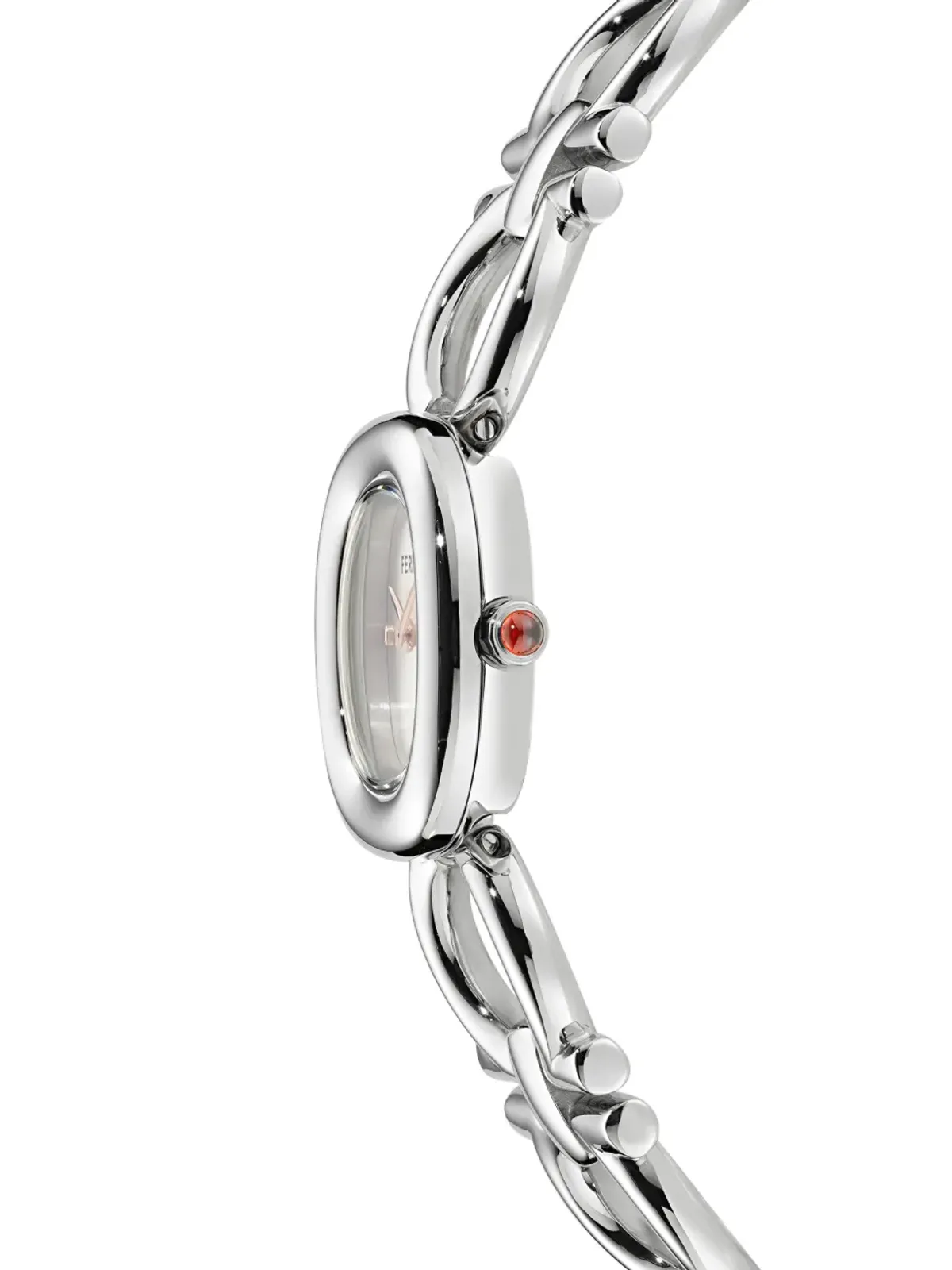 Ferragamo ダブル ガンチーニ ジュエル 25mm - シルバー - 画像2