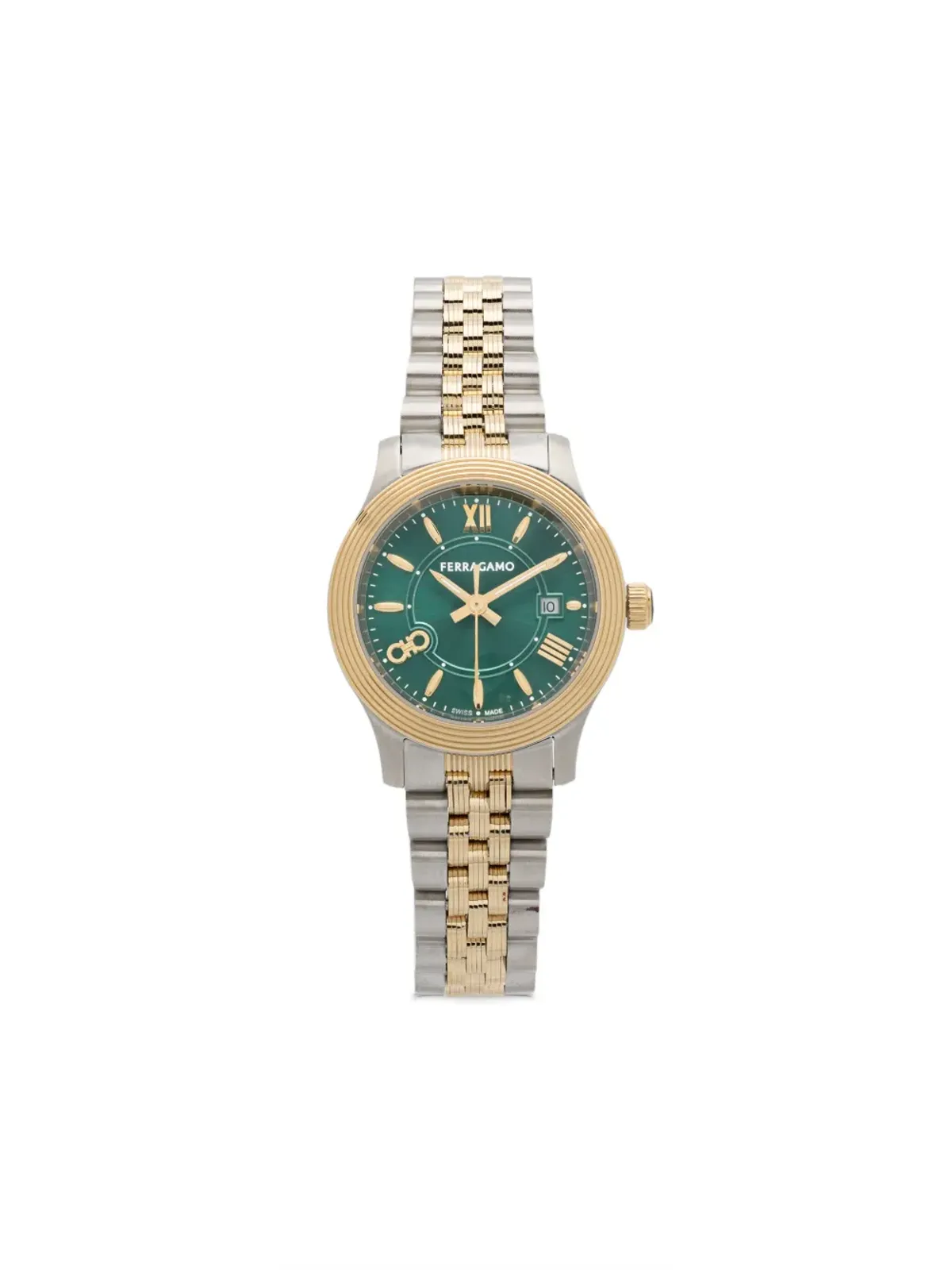 Ferragamo ペアデュオ 28mm - グリーン - 画像1