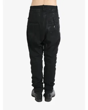 Boris Bidjan Saberi コットン ルーズフィットパンツ（ブラック） - サムネイル3