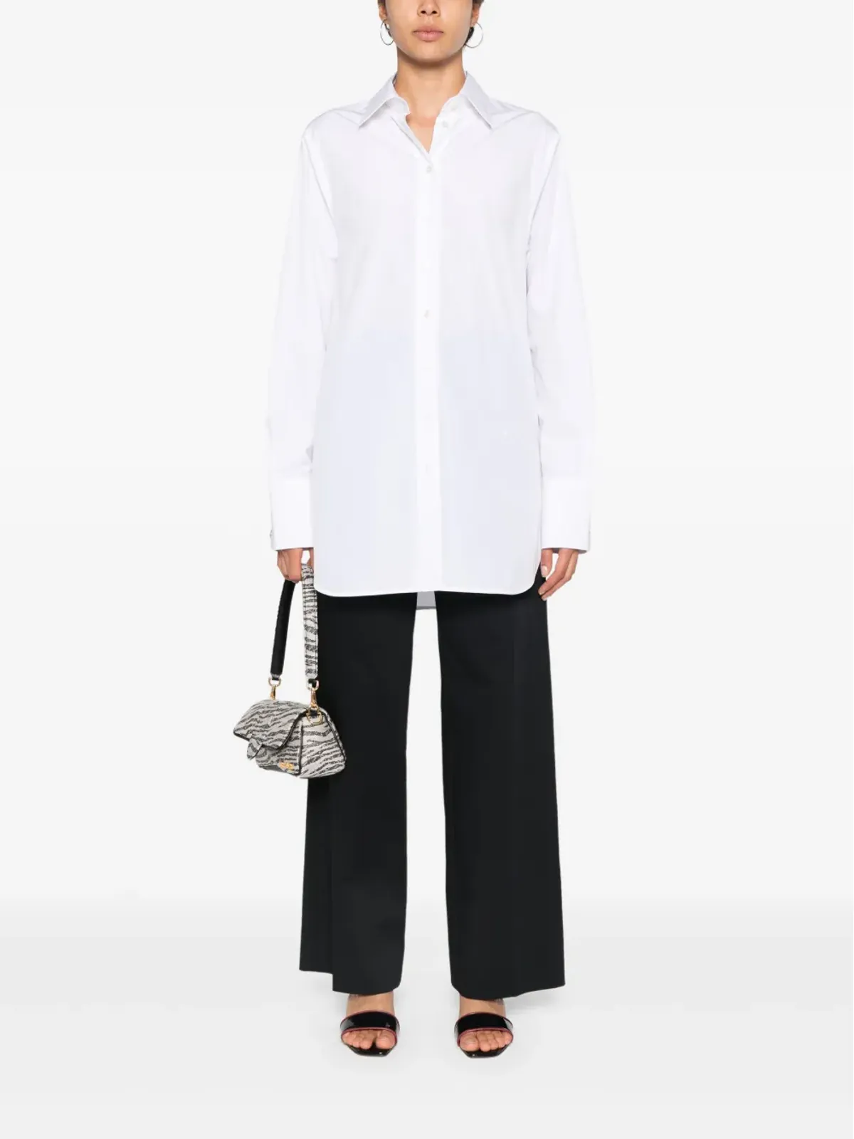 Stella McCartney スナップボタン付きシャツ - 画像2