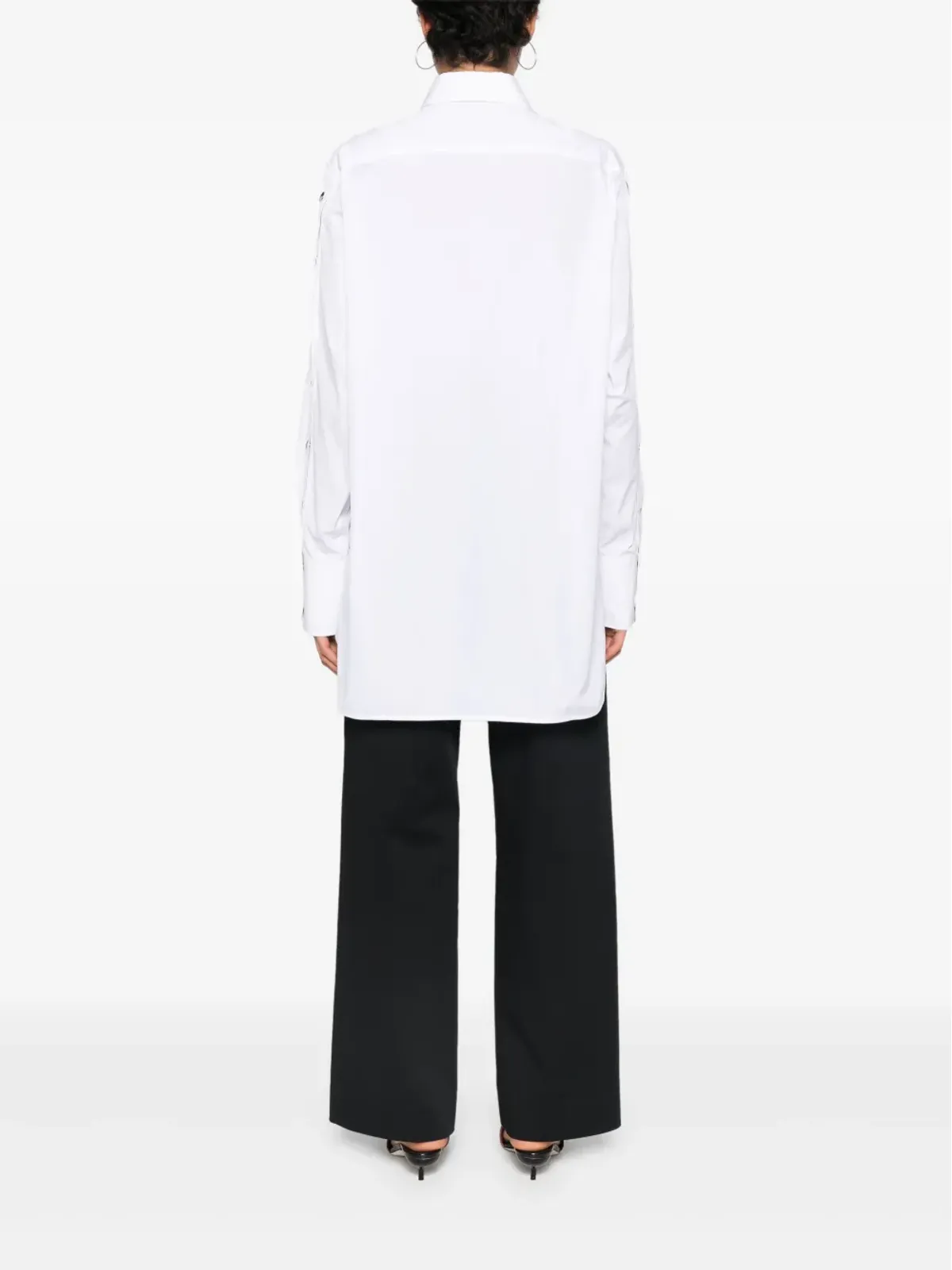 Stella McCartney スナップボタン付きシャツ - 画像4