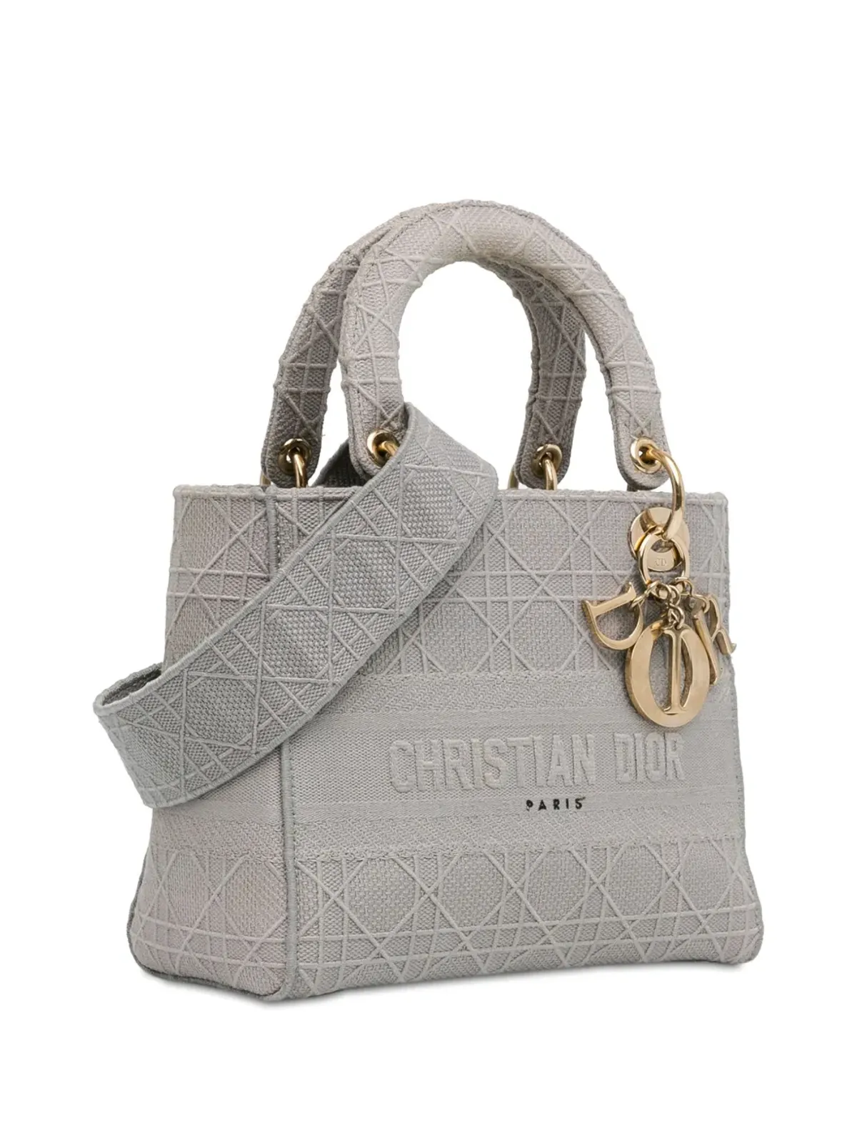Christian Dior Pre-Owned Cannage Lady D-Lite バッグ - 画像3