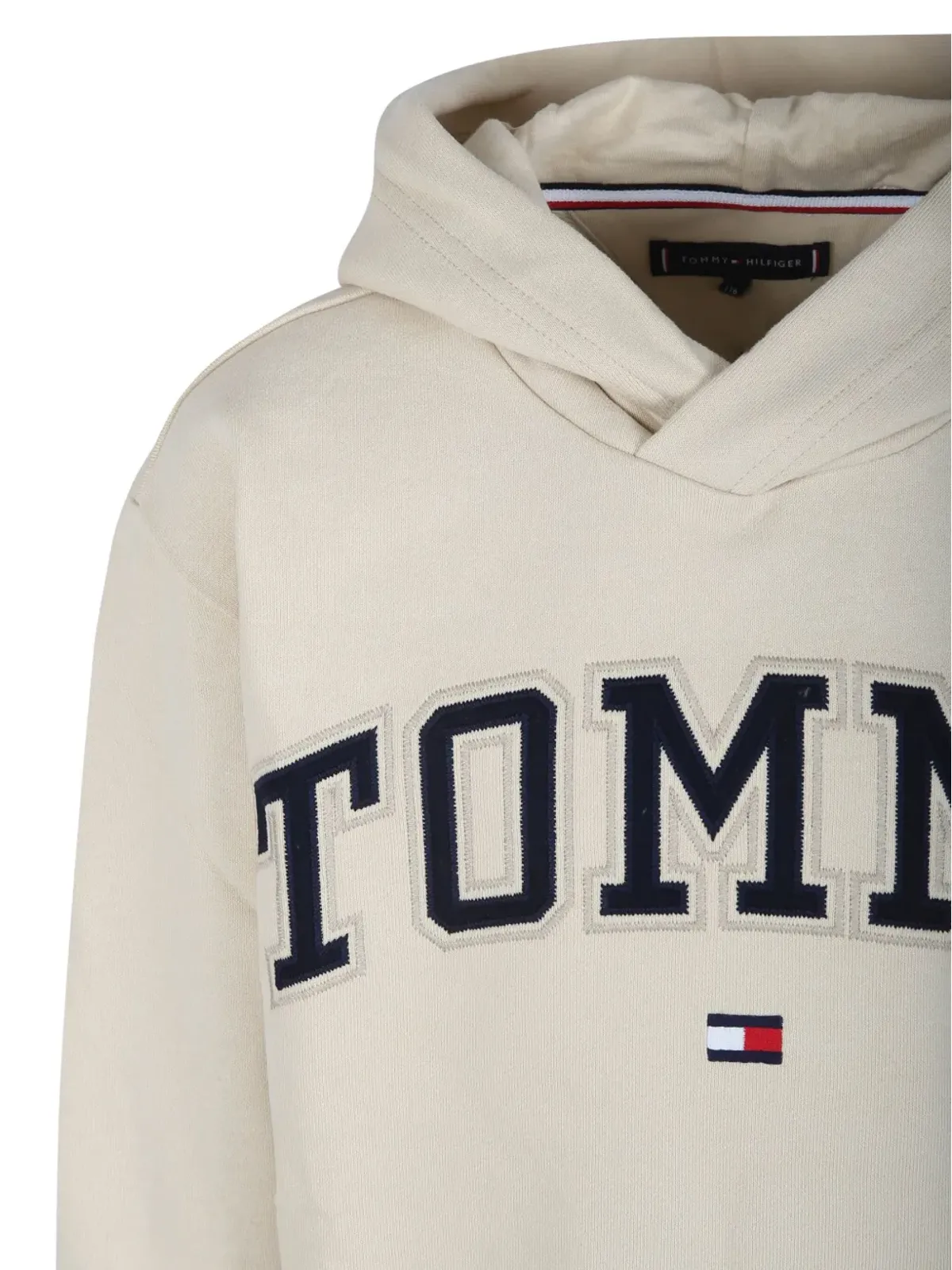 Tommy Hilfiger Junior ボーイズ ロゴ刺繍 フード付きパーカー - 画像3