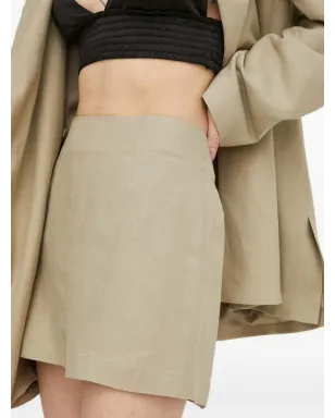 HERSKIND ジップファスナー付きミニスカート - サムネイル1
