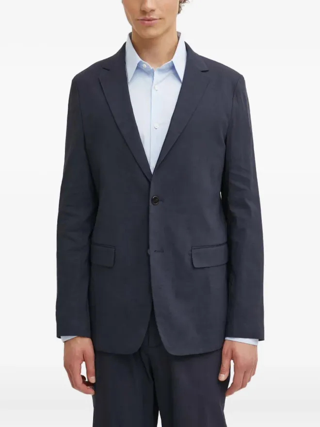 Theory Theory シングルブレストブレザー ブルーの商品画像