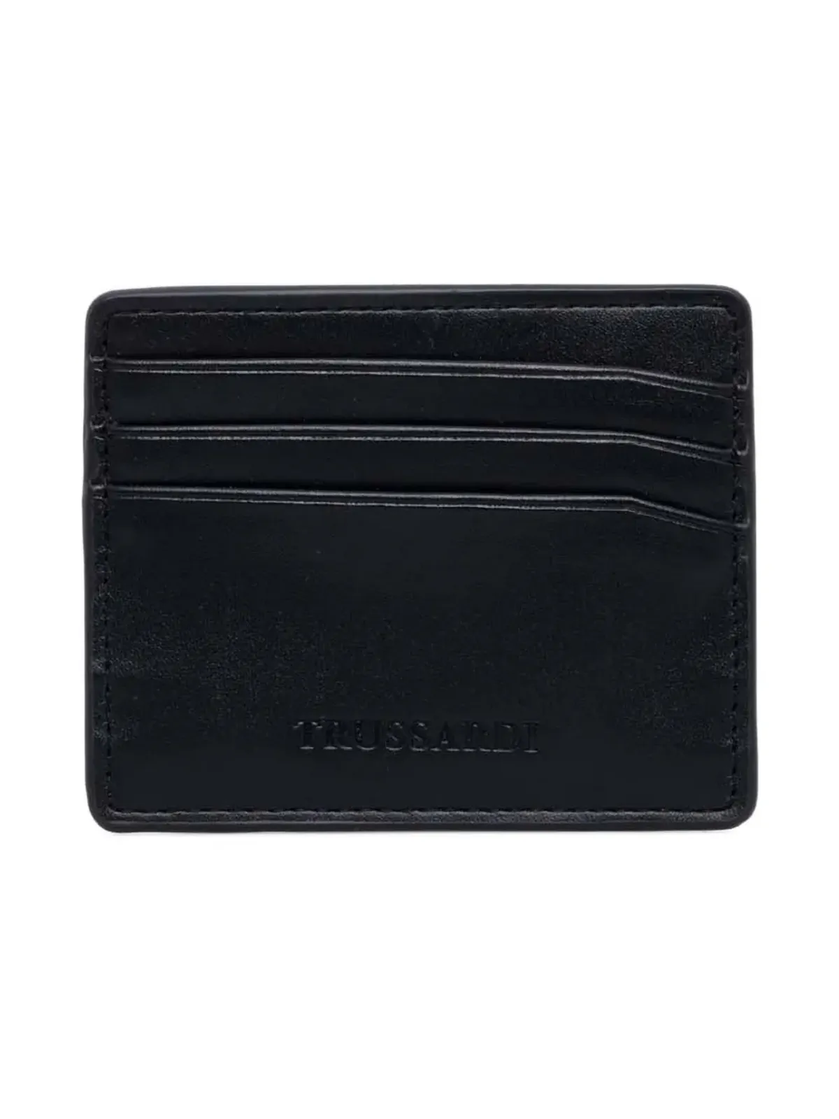 Trussardi オクタゴナル ブラック ウォッチカードホルダーセット - 画像3