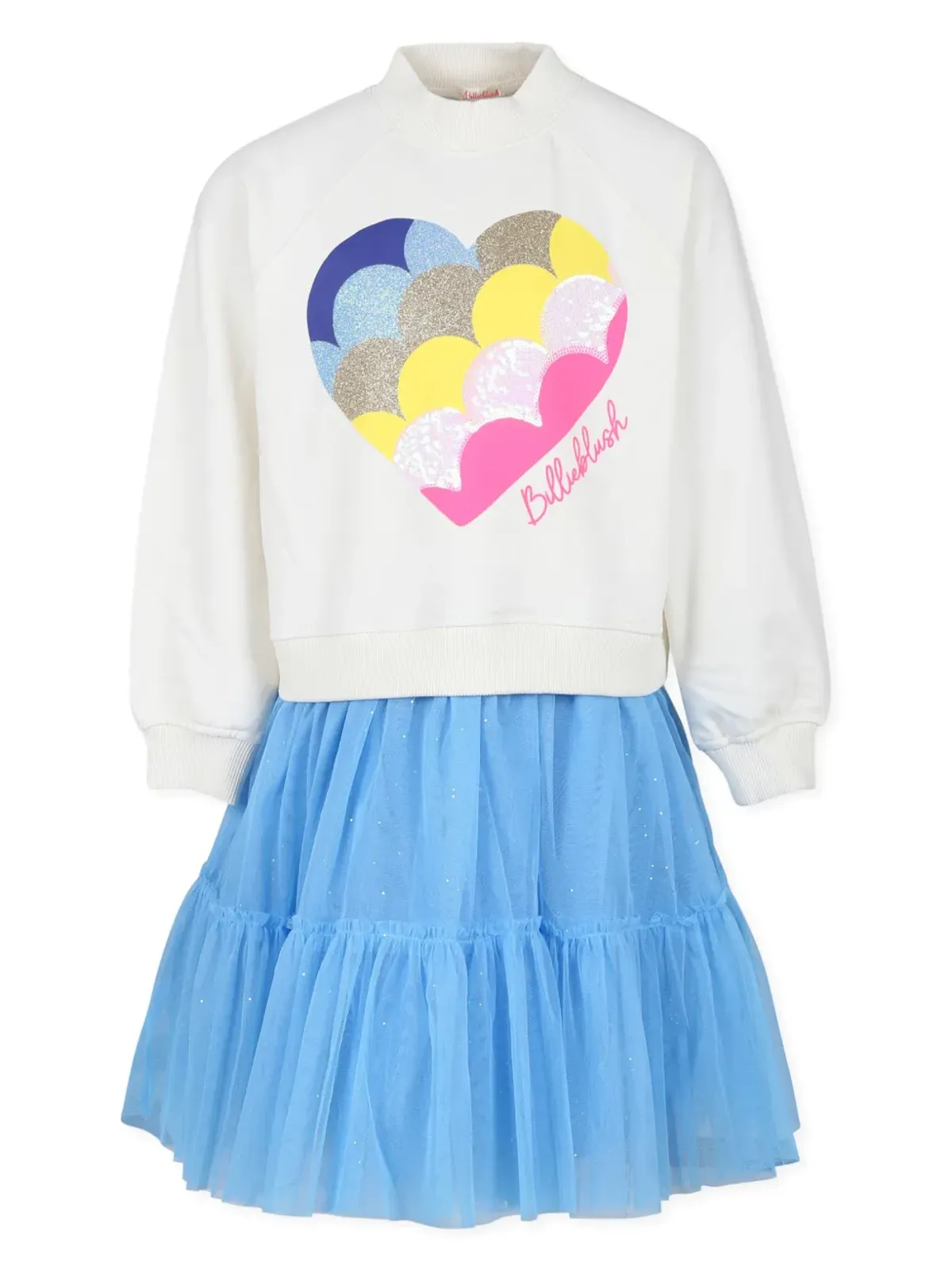 Billieblush エンベリッシュドハートドレス - 画像1