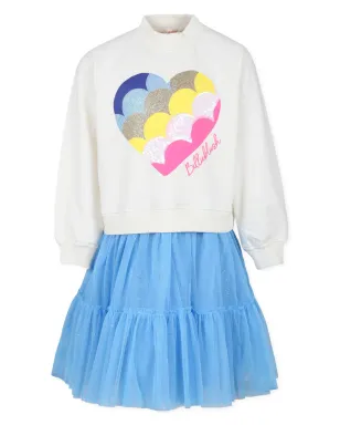 Billieblush エンベリッシュドハートドレス - サムネイル1