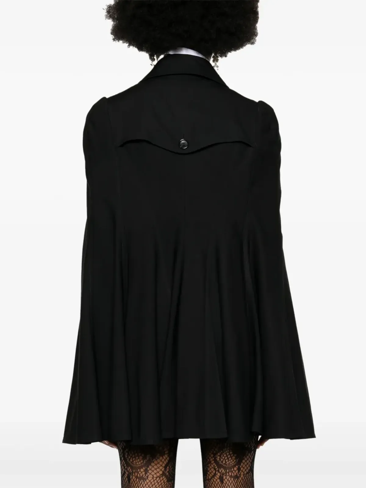 Junya Watanabe Comme des Garçons Pre-Owned 1980s ウールのケープ - 画像4