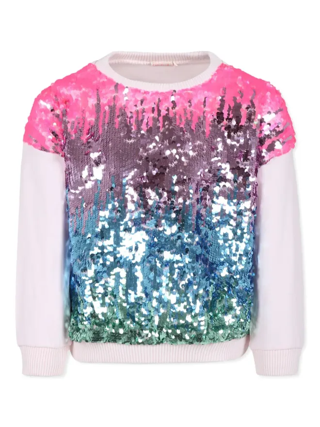 Billieblush Billieblush スパンコール装飾のスウェットの商品画像
