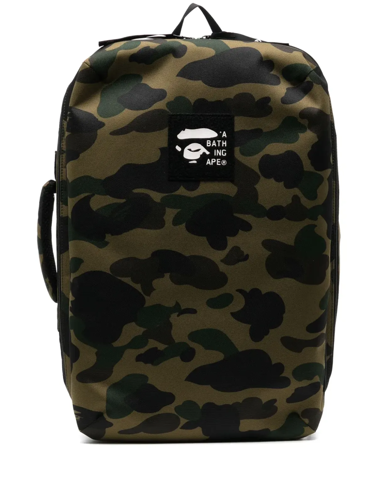 A BATHING APE® カモフラージュ バックパック - 画像1