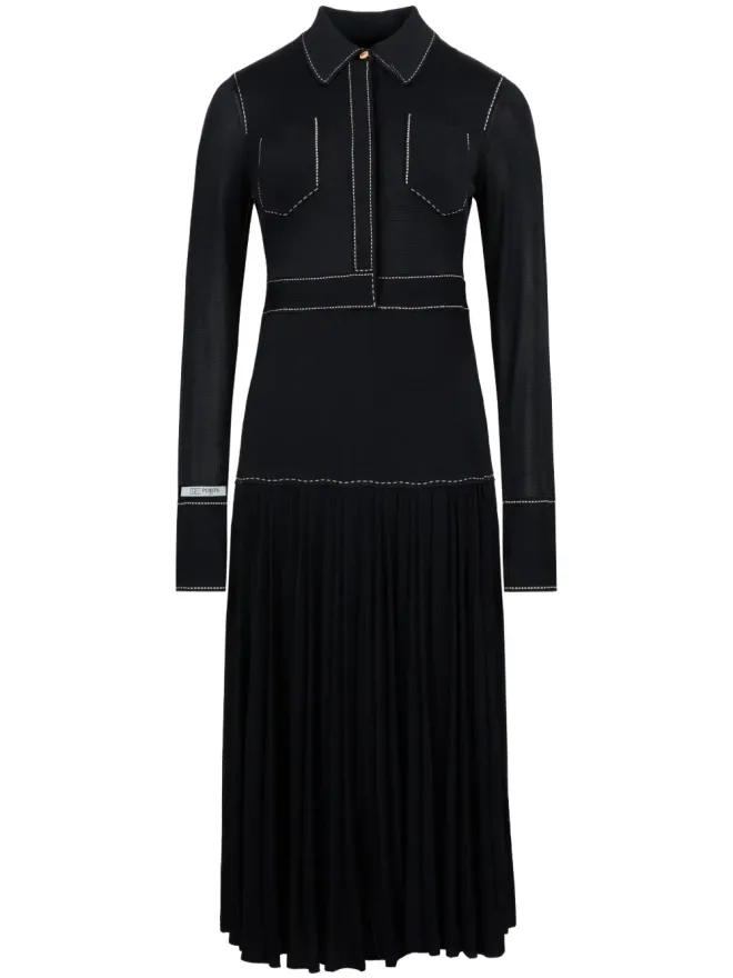 Ports 1961 Ports 1961 ブラックのフレアドレスの商品画像