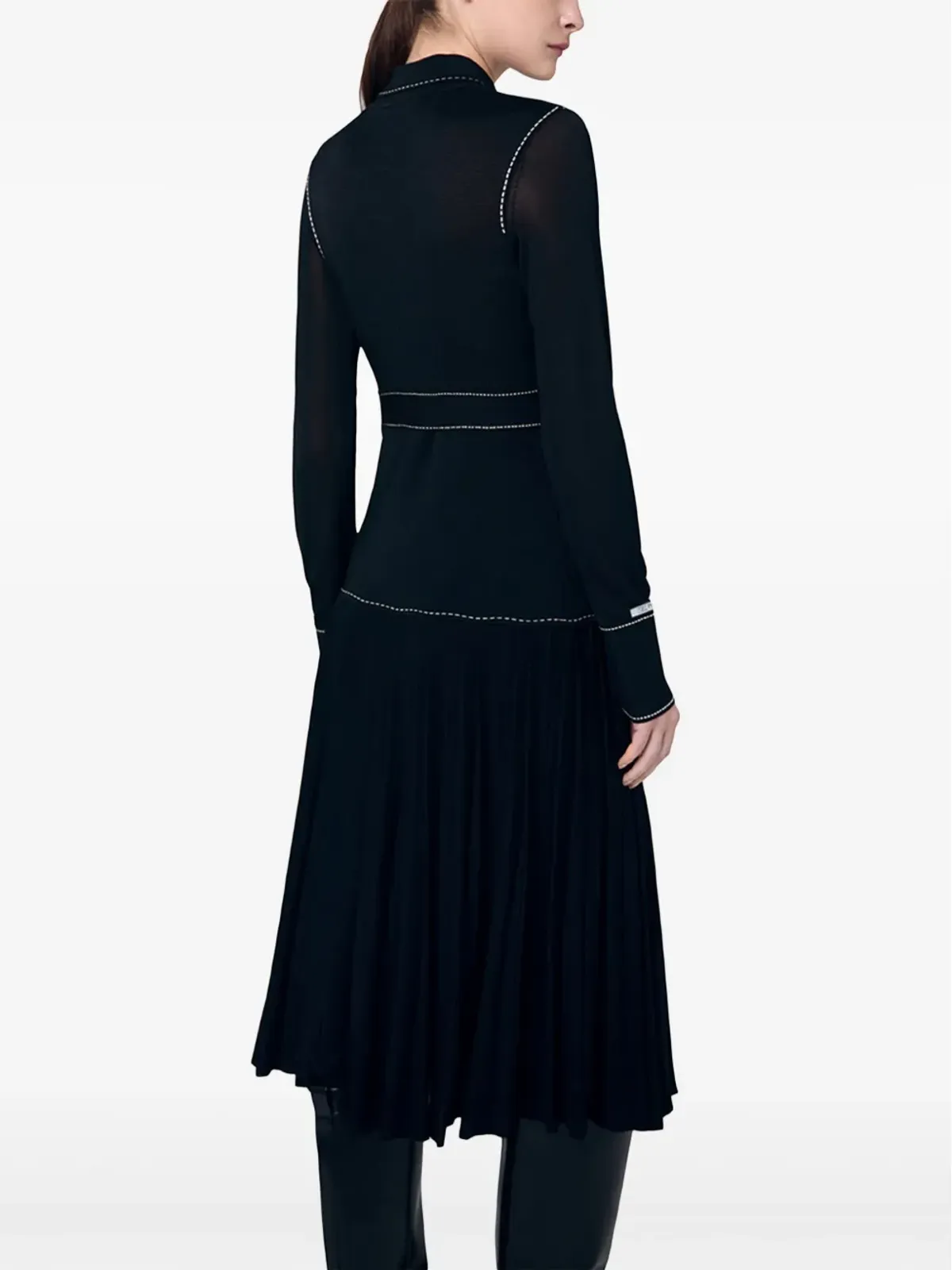 Ports 1961 ブラックのフレアドレス - 画像4