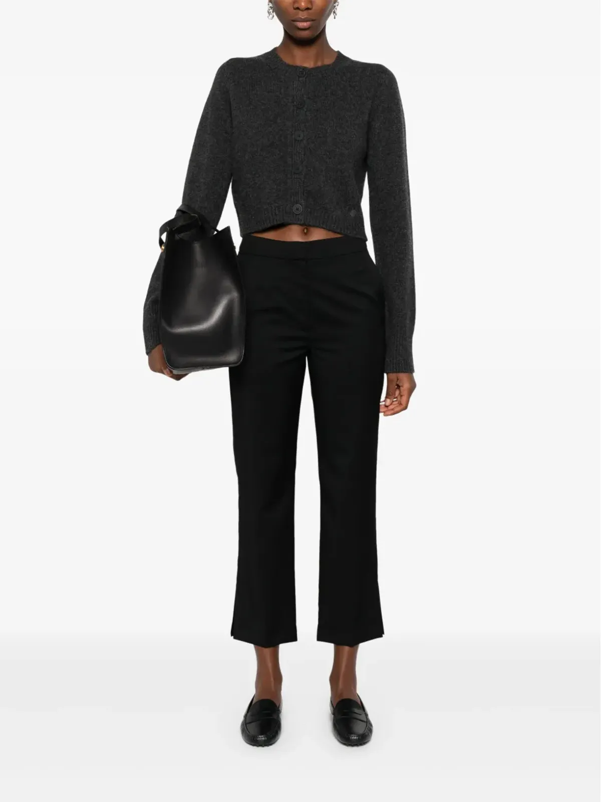 LouLou de Saison Dorkas trousers - Black - 画像2